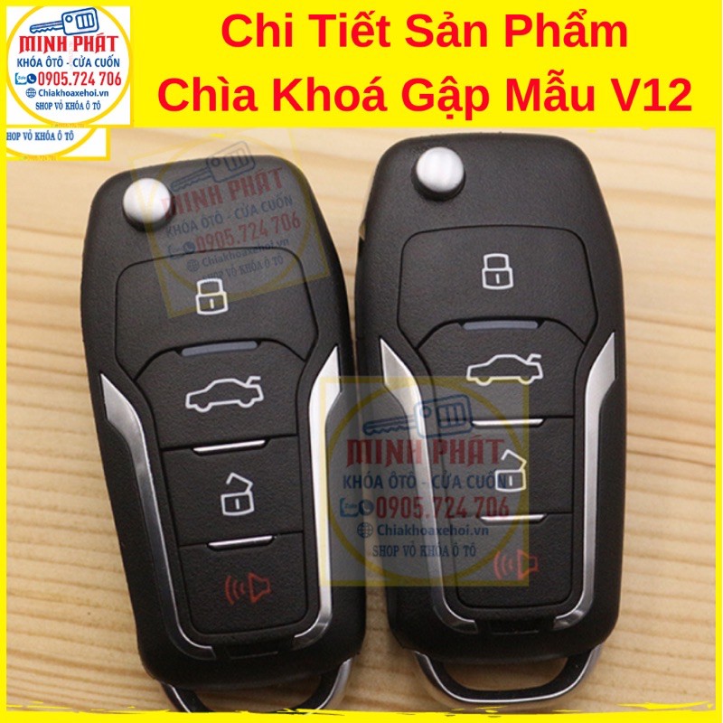 Chìa khoá remote xe Toyota Land Cruiser