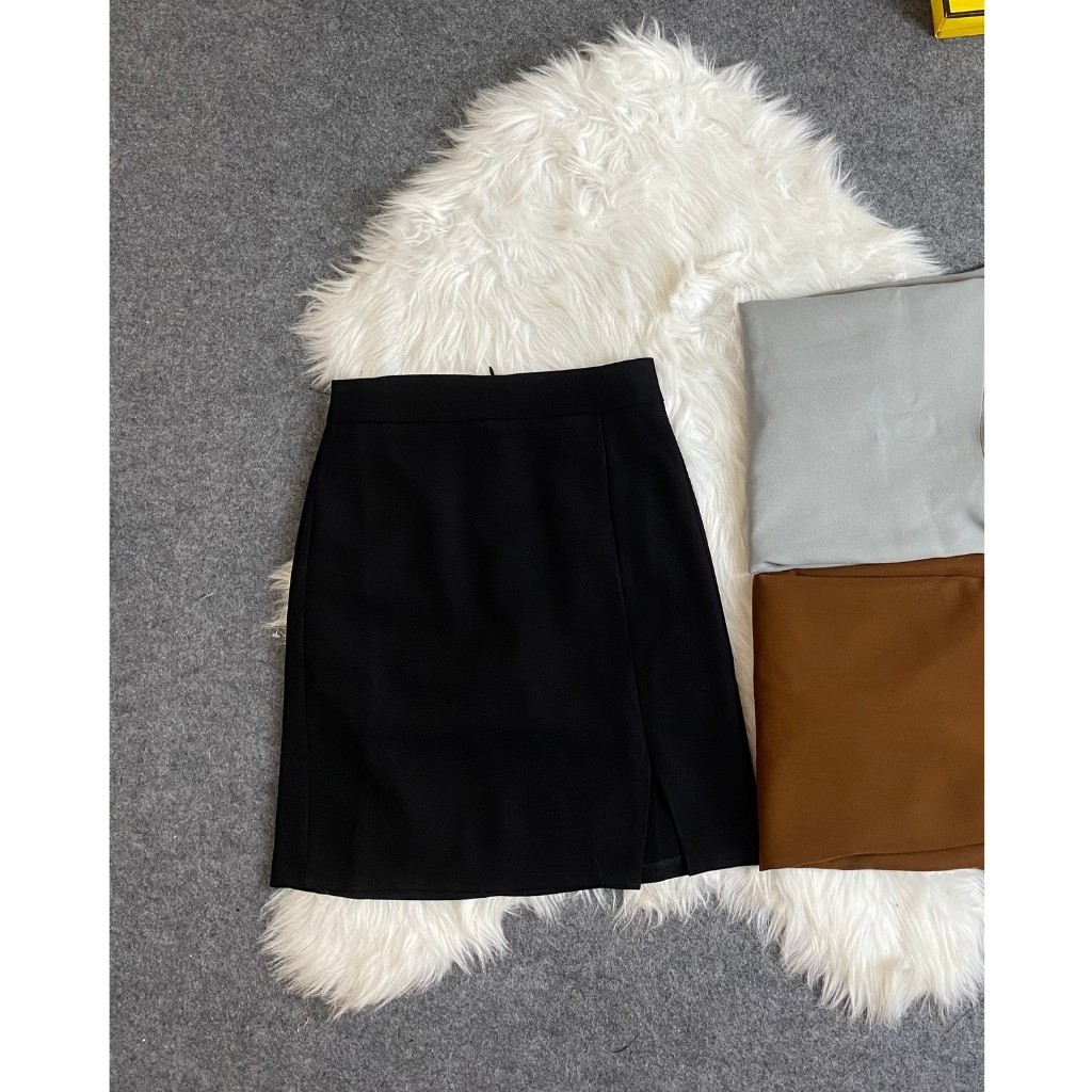 Chân Váy Chữ A Xẻ Đùi Có Lót Quần Bên Trong Chất Đẹp Loại 1 | BigBuy360 - bigbuy360.vn