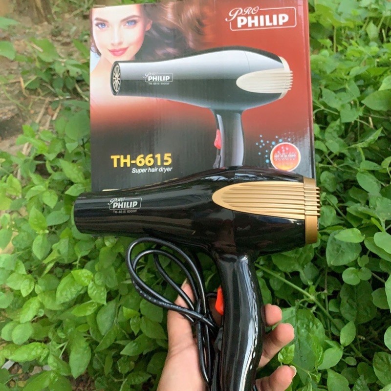 ❤FREESHIP❤ Máy Sấy Tóc 2 Chiều Nóng Lạnh PHILIP-3000W-TH 8118 (tặng kèm đầu thổi)