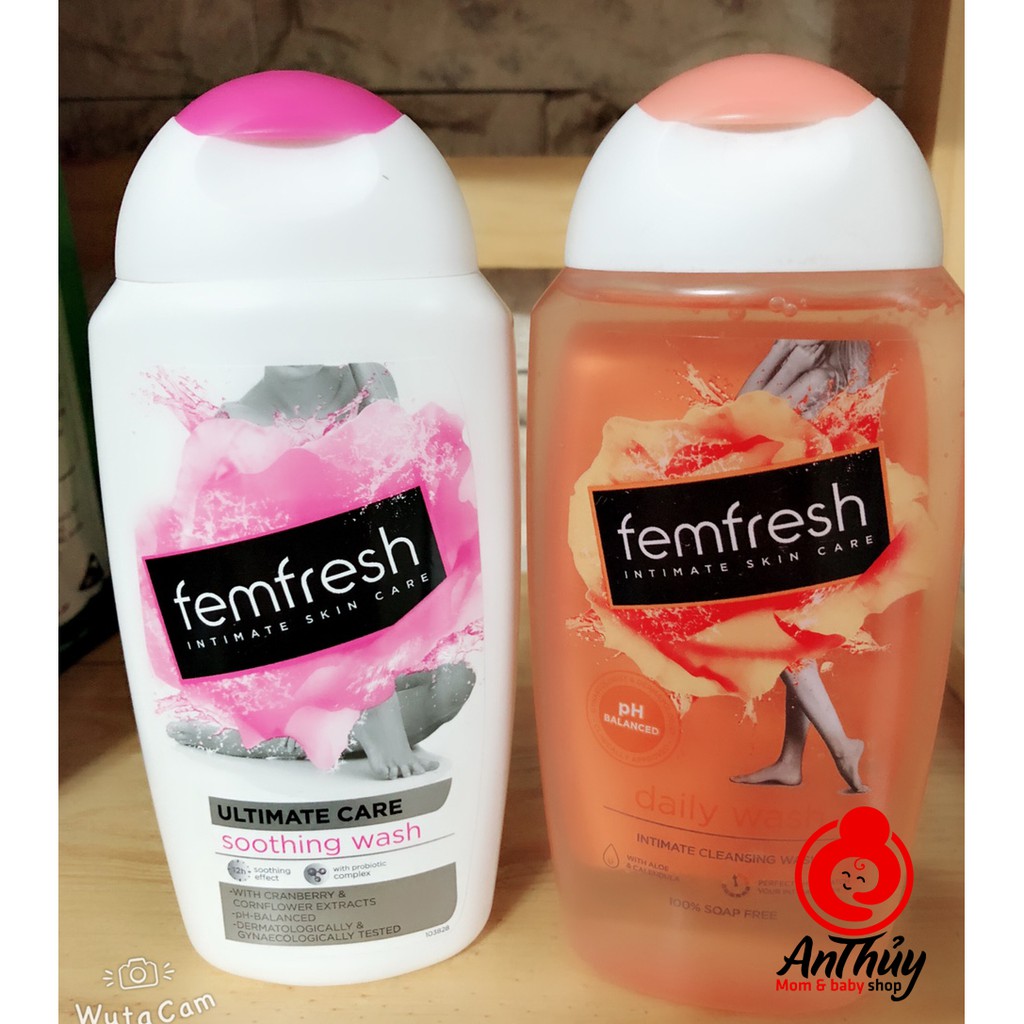 DUNG DỊCH VỆ SINH PHỤ NỮ FEMFRESH UK