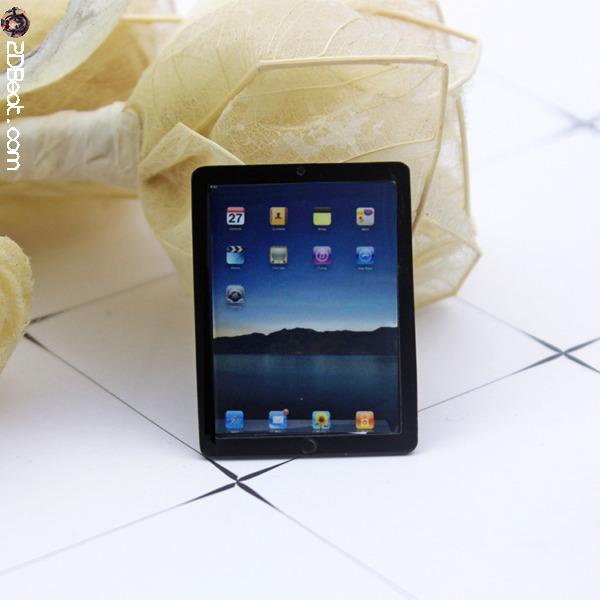 Mini iPad Tablet bằng hợp kim tỉ lệ 1/6 dành cho Doll Action Figure