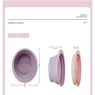 Miếng Silicone Vệ Sinh Cọ Trang Điểm