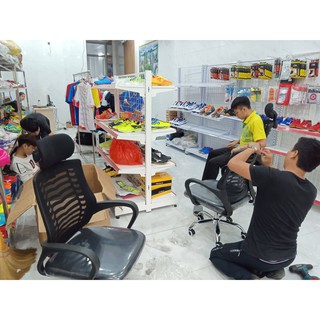 Ghế văn phòng chân xoay lưới