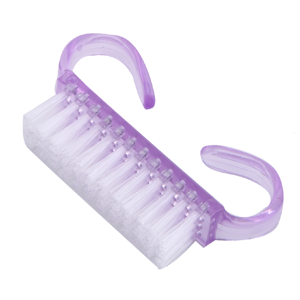 Bàn chải Monja mềm hình móng vuốt hỗ trợ làm sạch bụi bẩn cho móng tay