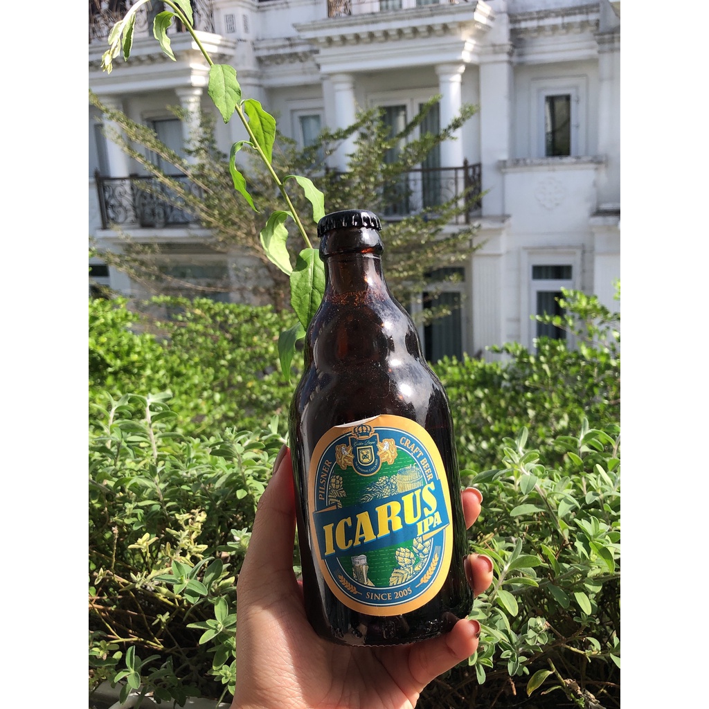Bia tươi thủ công Icarus IPA (Craft Beer Icarus IPA) - Độ cồn 6% - Độ đắng 40
