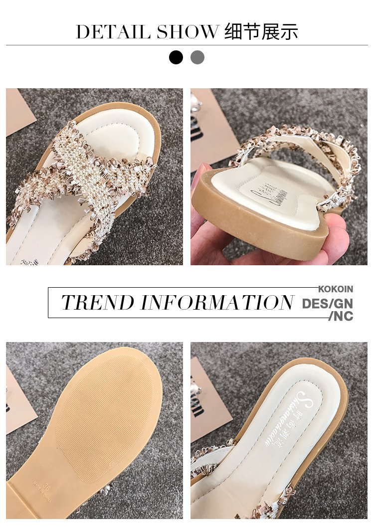 Dép Nữ Đế Bằng Mũi Tròn Thời Trang | BigBuy360 - bigbuy360.vn