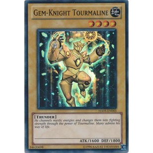 Thẻ bài Yugioh - TCG - Gem-Knight Tourmaline / HA05-EN003'