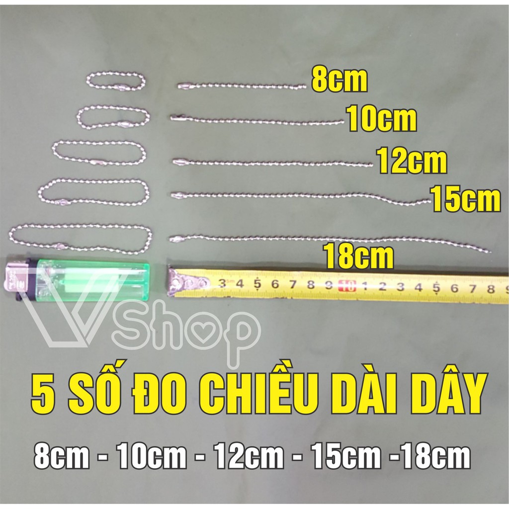 Dây chuyền xích bi, phụ liệu trang trí handmade. Gói 100gr