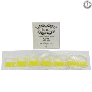 Set 6 Dây Đàn Guitar Mạ Bạc Và Đồng (. 028-.043)