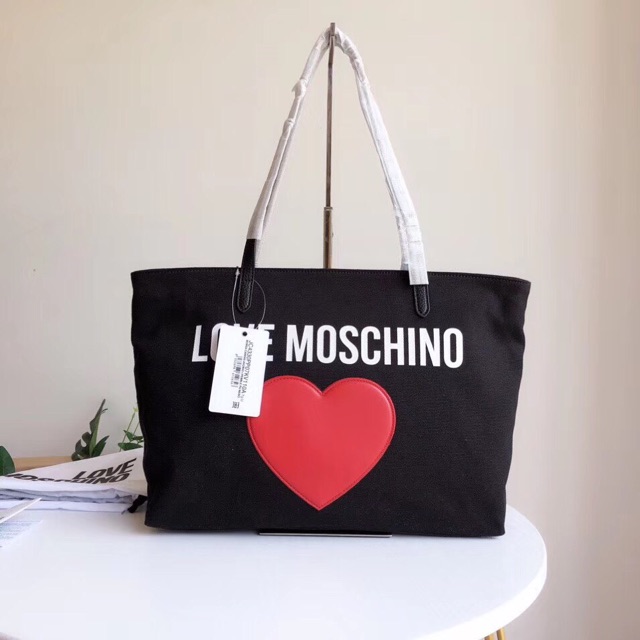 Túi tote Love Moschino