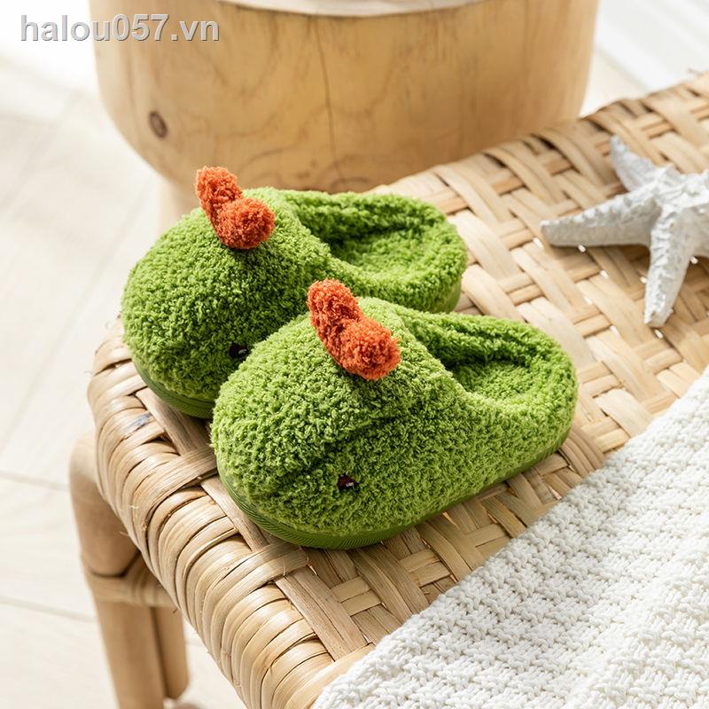 (Đang Bán) Dép Bông Đi Trong Nhà Chống Trượt Họa Tiết Hoạt Hình Dễ Thương Cho Bé 1-3 - 2 Tuổi