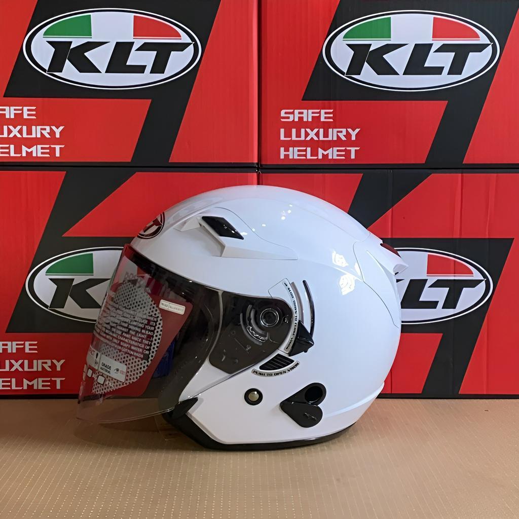 Nón bảo hiểm KLT Venom có 2 kính size M L XL đi xe máy chính hãng, bảo hành 12 tháng