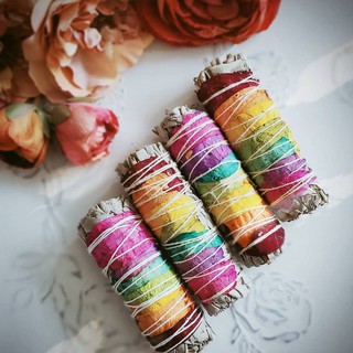 Xô Thơm Luân Xa 7 Màu (Chakra Sage) Hỗ Trợ Thiền Định & Tái Tạo Năng Lượng Luân Xa l XÔ THƠM THANH TẨY