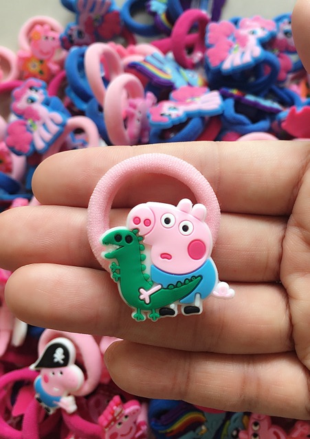 Cột tóc hình ngựa Pony và heo Peppa xinh xắn, bé nào cũng thích