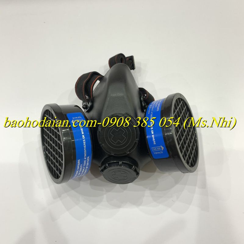 Bộ mặt nạ lọc độc chính hãng Bảo Bình 618B1 và 618B2- Hình thật
