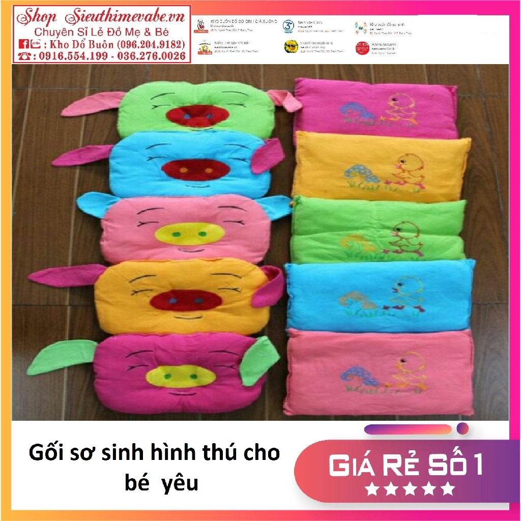 Gối Sơ Sinh Cho Bé Yêu