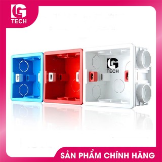 Đế điện âm tường vuông chuẩn Châu Âu cao cấp LG tech