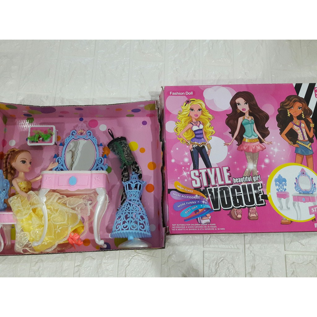 Búp bê barbie thời trang