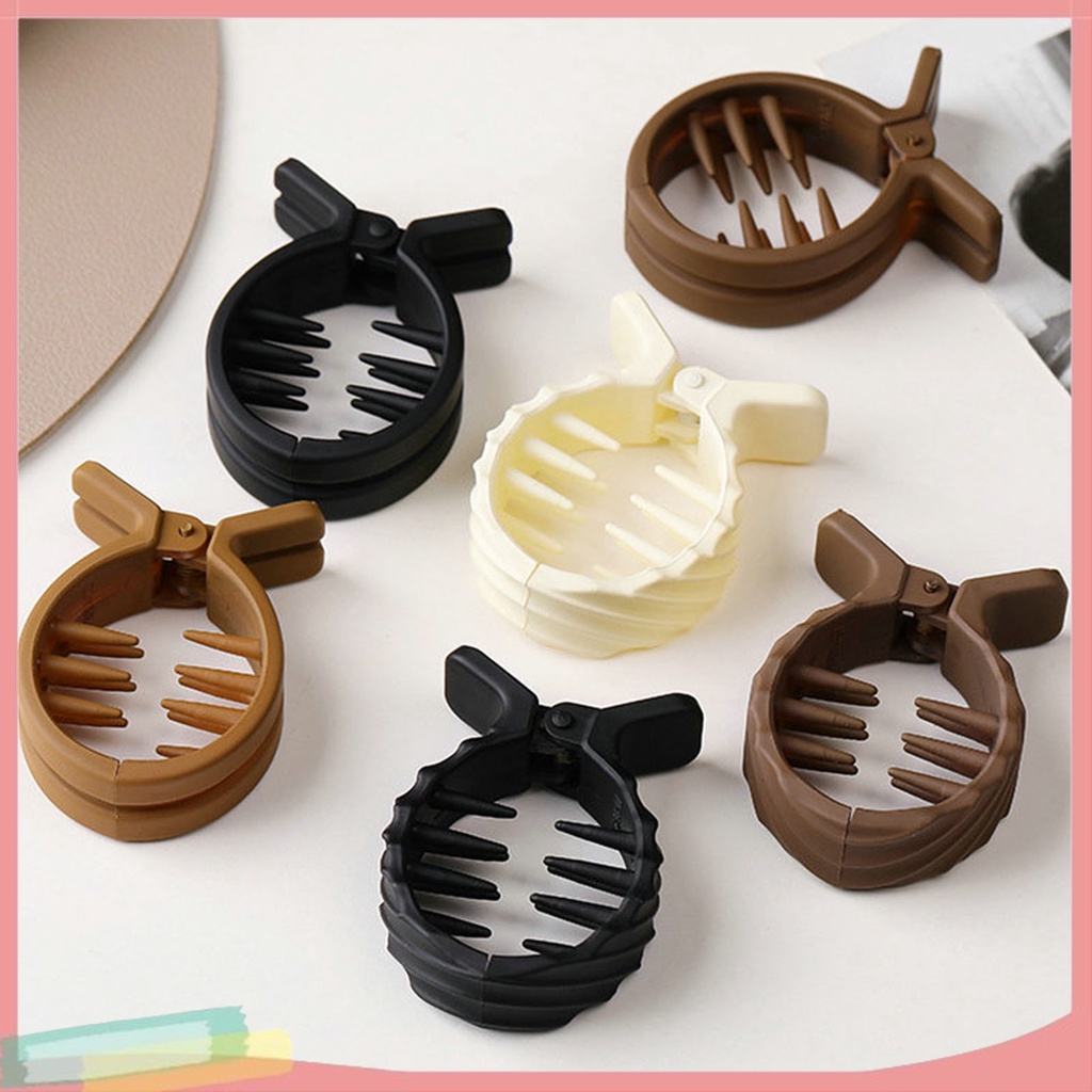 Kẹp Tóc Nữ Màu Trơn Chống Trượt Nhiều Màu Sắc Lựa Chọn