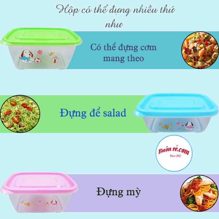 Bộ 3 hộp lạnh , Hộp trữ đồ đông đựng thức ăn Việt Nhật tiện lợi – Buôn rẻ 01380