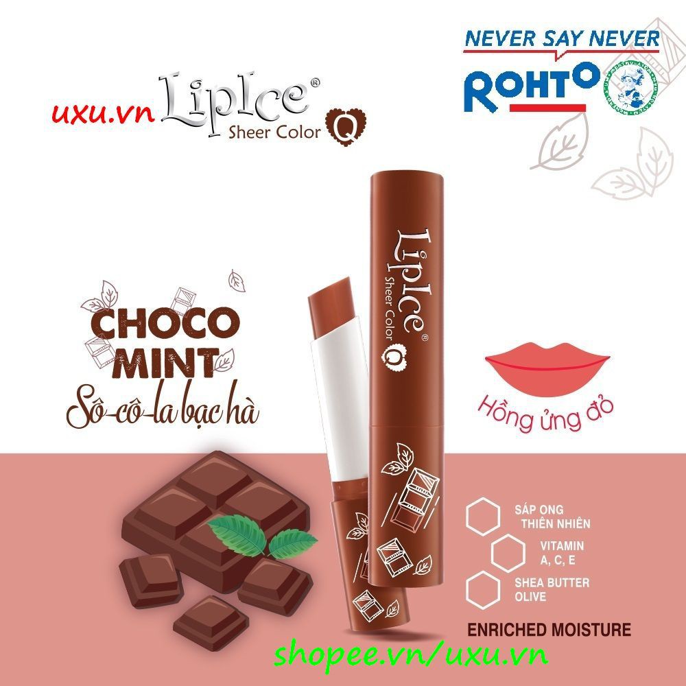 Son Dưỡng Có Màu 2.4G Lipice Sheer Color Q Socola Hồng Ửng Đỏ, Với uxu.vn Tất Cả Là Chính Hãng. | BigBuy360 - bigbuy360.vn