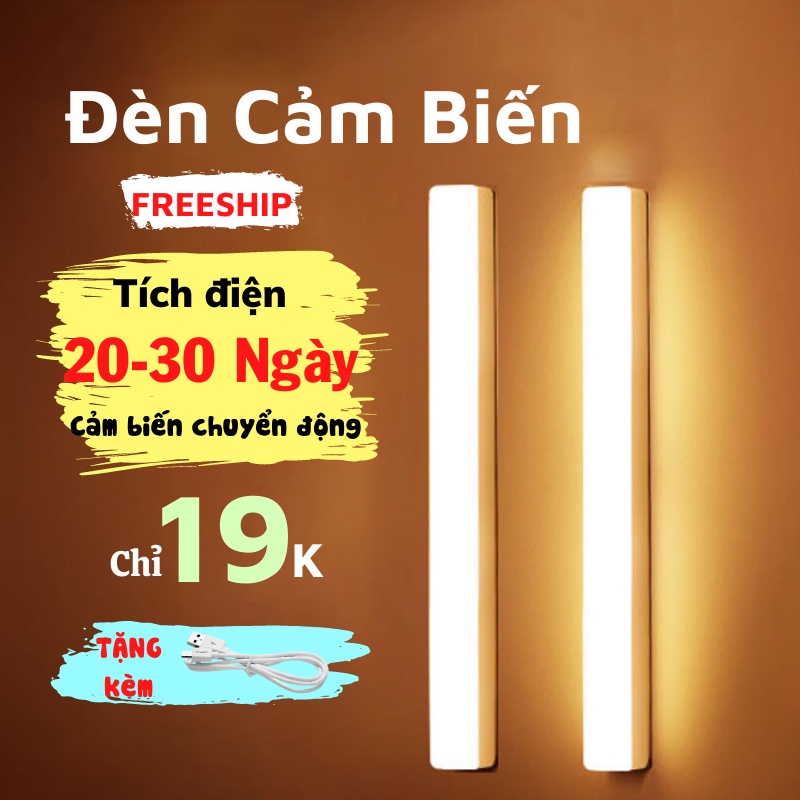 ✈♘Đèn Led Cảm Ứng, Biến Chuyển Động Không Dây Thông Minh Gắn Cầu Thang, Nhà Vệ Sinh, Tủ Quần Áo LEON OFFICIAL