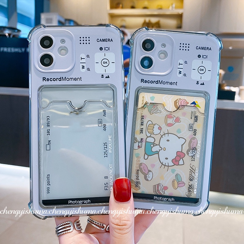 Phù Hợp Ốp Điện Thoại Silicon Có Ngăn Đựng Thẻ Và Giá Đỡ Sáng Tạo Cho Apple 13 cho iphone13 11Pro xsmax