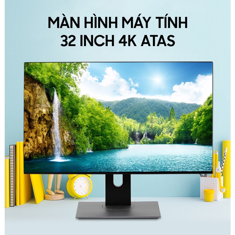Màn hình 32 inch 4K ATAS HD320U - Tấm nền IPS - Tần số quét 60HZ | BigBuy360 - bigbuy360.vn