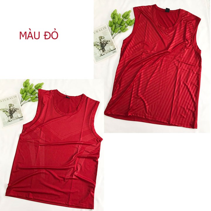 [Mã FASHIONT4MA2 giảm 10K đơn 50K] Áo thun Nam sát nách Size từ 65-80kg thun lạnh mềm mát - AN20