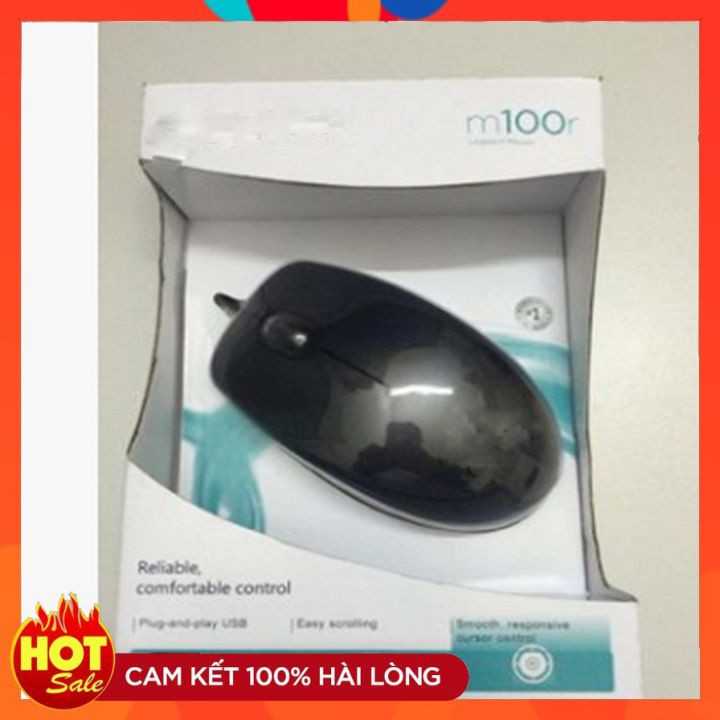 Chuột gaming❤️FREESHIP❤️Chuột logitech chơi game siêu đỉnh - Chuột có dây dành cho các game thủ M100r