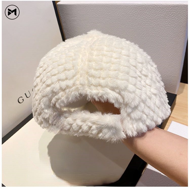 Mũ Lưỡi Trai Giữ Ấm Mùa Thu Và Mùa Đông Hình Thỏ Mới Dành Cho Trẻ Em