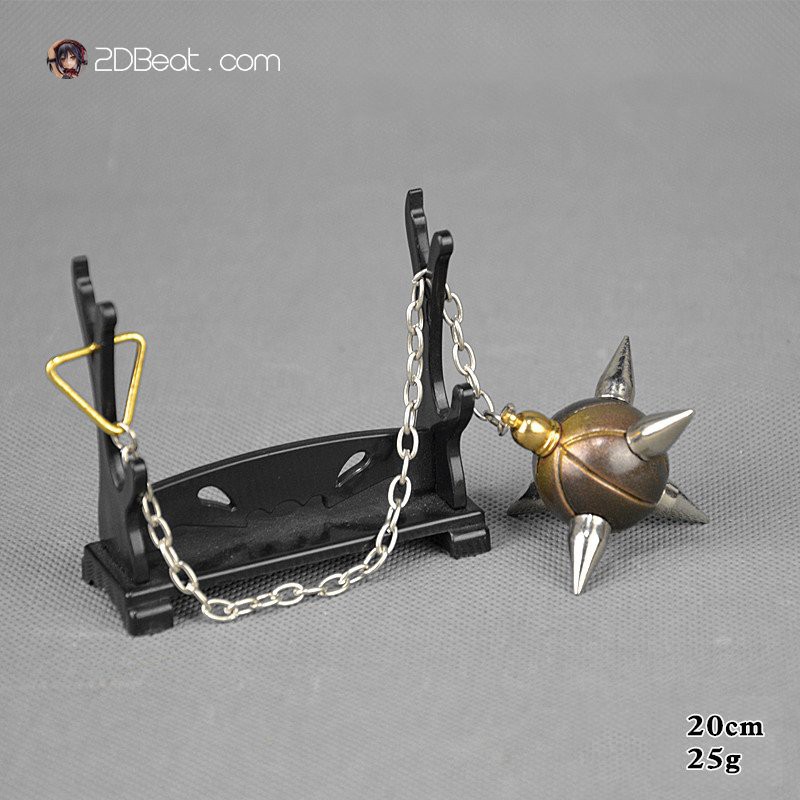 [ORDER] Mô hình 21/6 Scale Alloy “Shaolin” Meteor Hammer Weapon Model Ancient Chinese Accessories “Thiếu Lâm Tự”