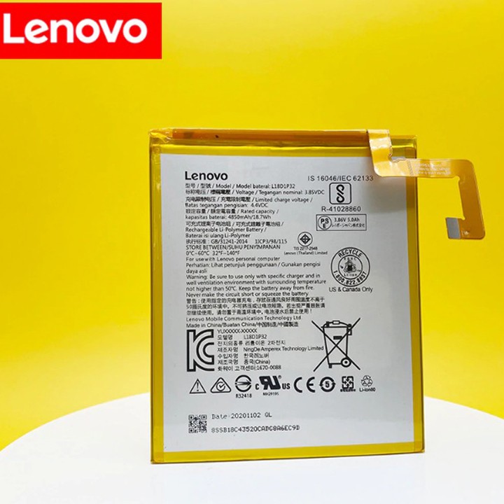 Pin lenovo tab m10 tb-x505l, thay pin máy tính bảng lenovo tab m10 x505l