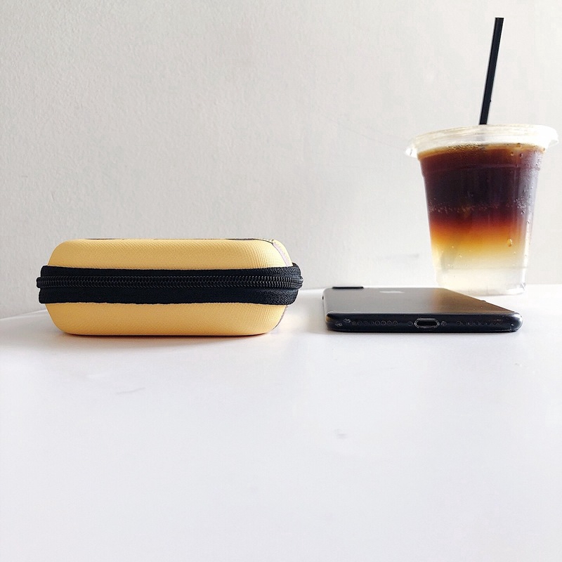 Hộp đựng sạc tai nghe cầm tay nhỏ hình hoạt hình dễ thương