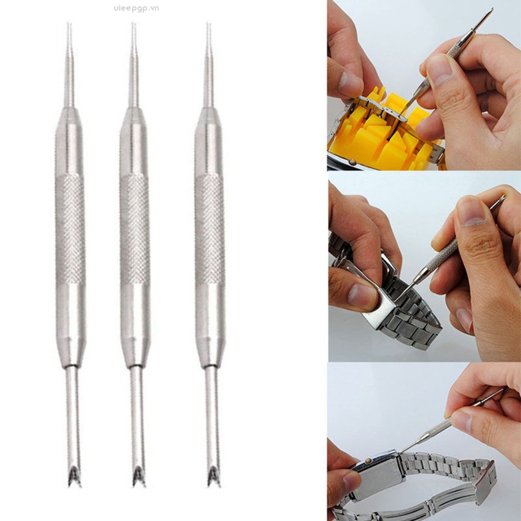 1 Dụng Cụ Tháo Chốt Lò Xo Dây Đồng Hồ Bằng Thép Không Gỉ