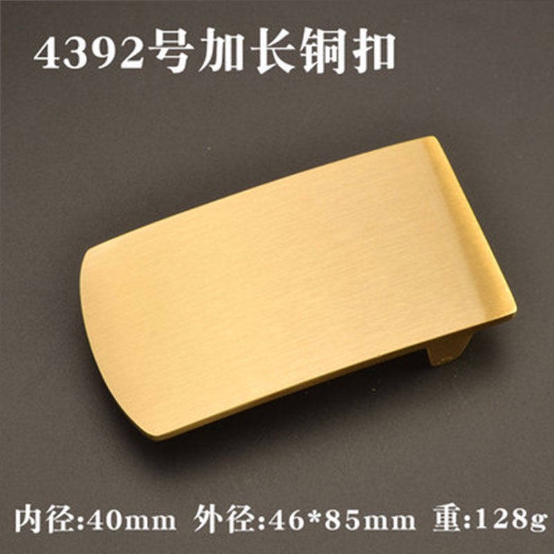 Khóa Thắt Lưng Nam Bằng Đồng Nguyên Chất 40mm Kèm Khóa Cài