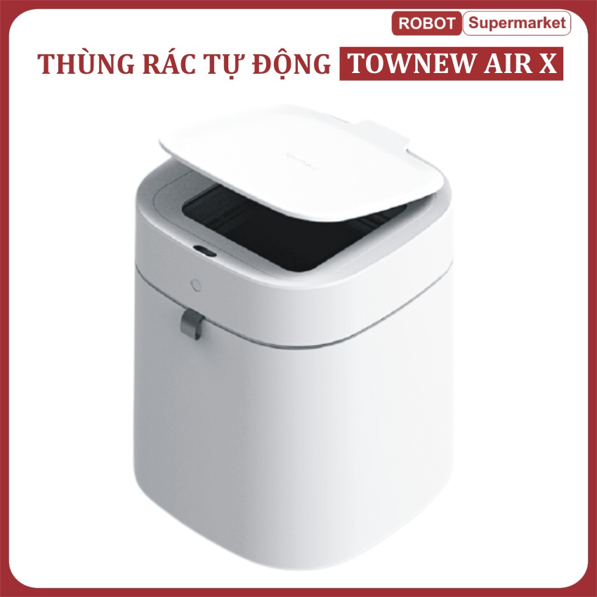 Thùng Rác Tự Động Thông Minh TOWNEW T Air X - Tự động đóng gói rác – Dung tích cực lớn 13.5L - Bảo hành 12 tháng