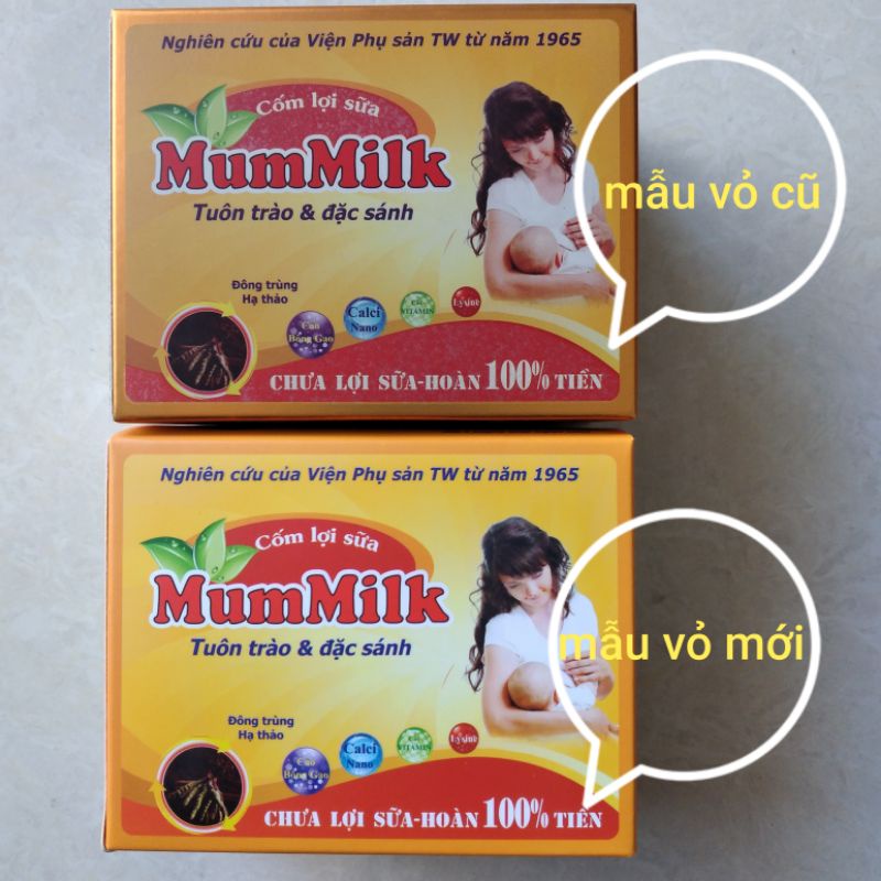 MUMMILK cốm lợi sữa Mummilk Yến Sào - Đông trùng hạ thảo (hộp 20 gói)