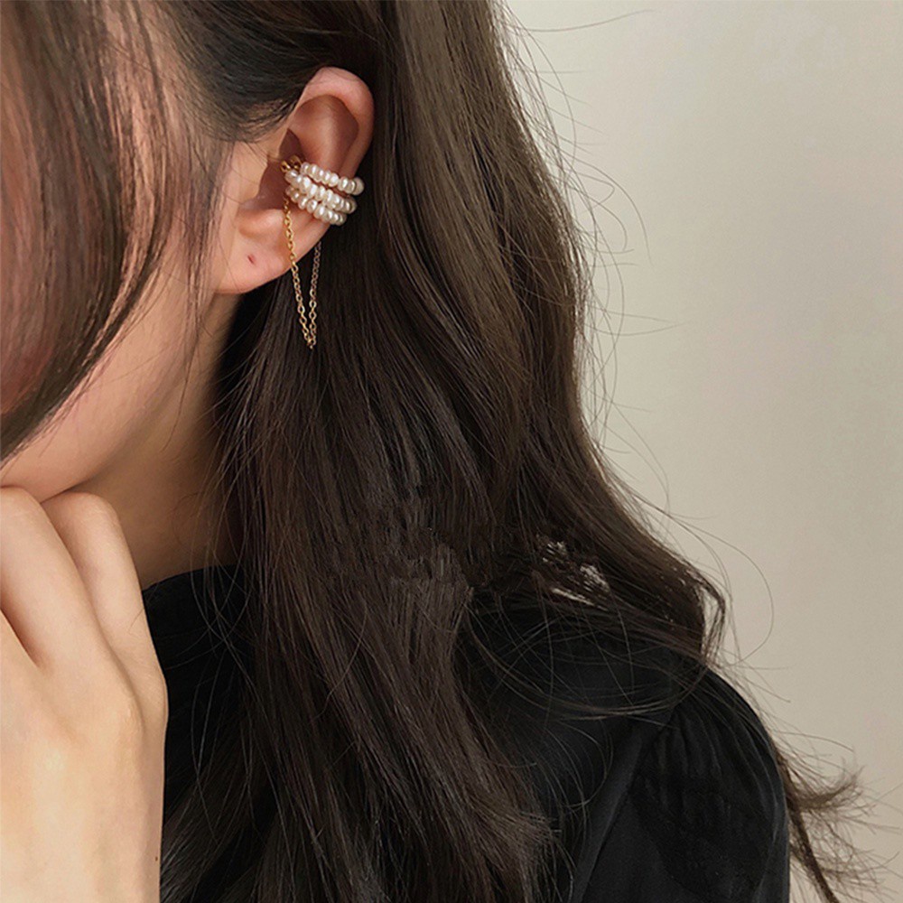 1 Khuyên Kẹp Vành Tai Phong Cách Vintage Thời Trang Cho Nữ