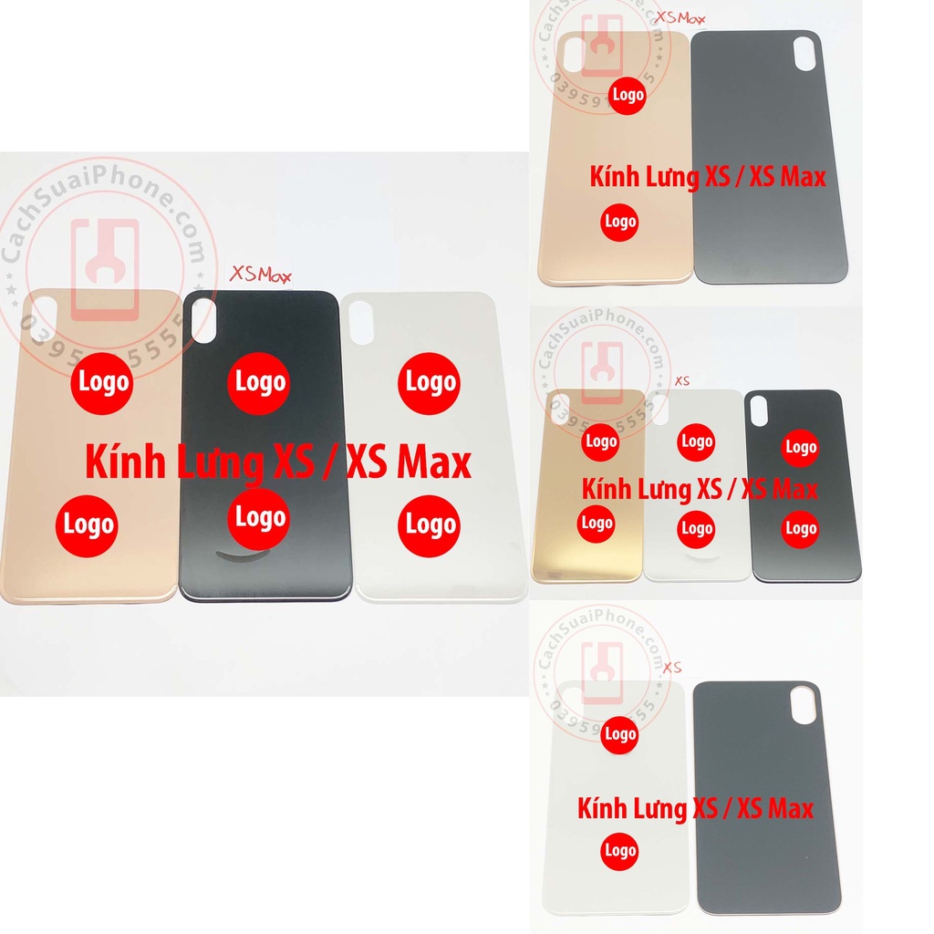 Kính Lưng XS / XS Max - Kính Sau Lưng Điện Thoại XS / XS Max Táo