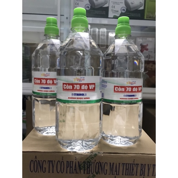 Cồn Sát Khuẩn Vĩnh Phúc 70 độ ( 500ml-1000ml ) INBOX cho shop nhé