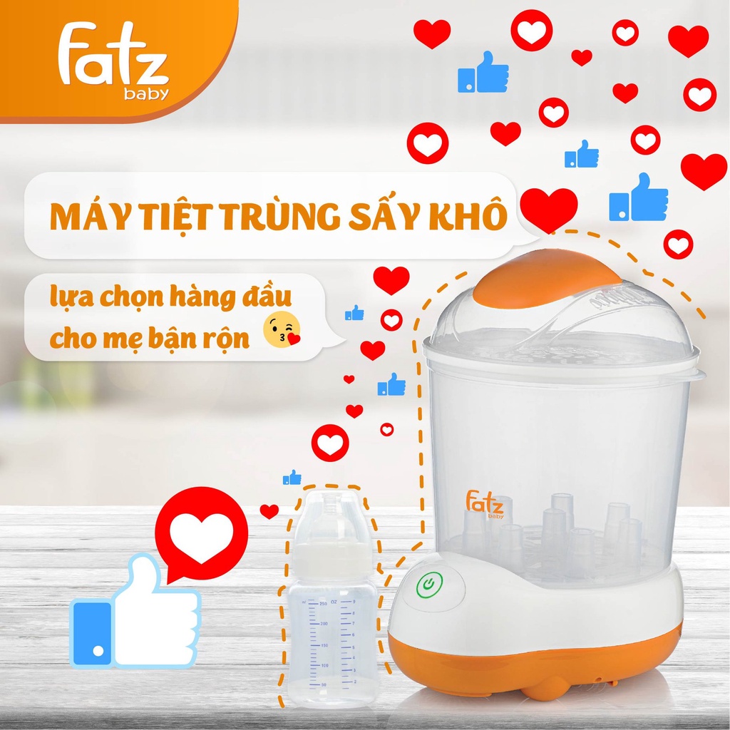 Máy tiệt trùng sấy khô Fatzbaby FB4906SL / FB4906 FLASH SALE