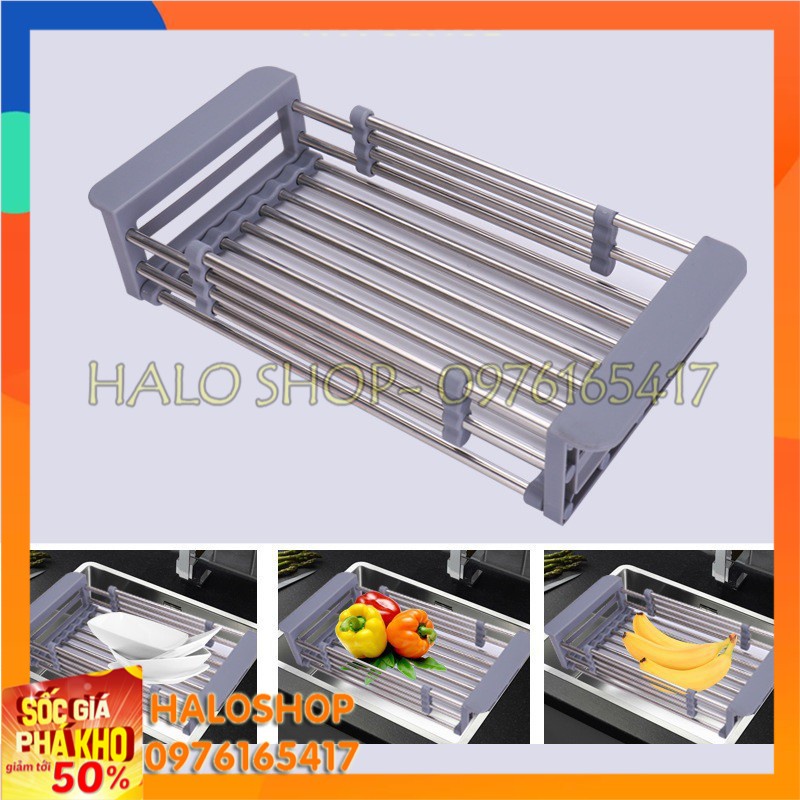 Kệ inox gác bồn rửa chén