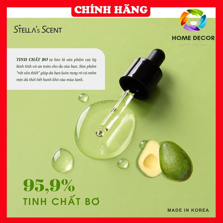 [Chính Hãng]Tinh Chất Bơ 95,9% Stella's Scent Hàn Quốc , Tinh Chất Bơ Nhập Khâu