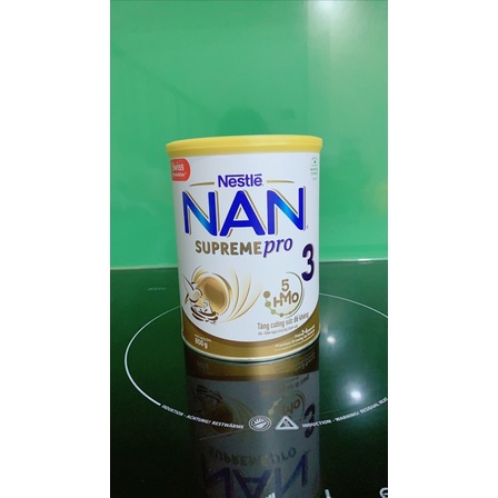 (mẫu mới Nan Supreme PRO) Sữa bột Nestlé Nan Supreme 3 lon 800g