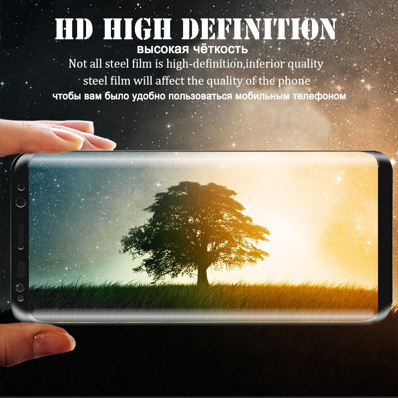 3D Kính Cường lực Full Màn Cho Samsung Galaxy S8 S9 S10 S20 S21 S22 S23 Ultra Note 8 9 10 20