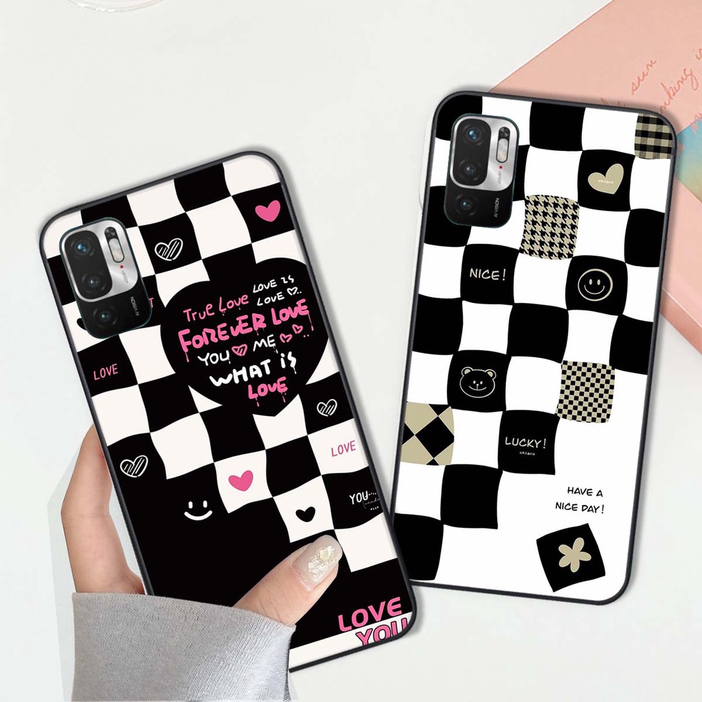 Ốp lưng Xiaomi Redmi Note 10 5G in hình caro god lovee cao cấp
