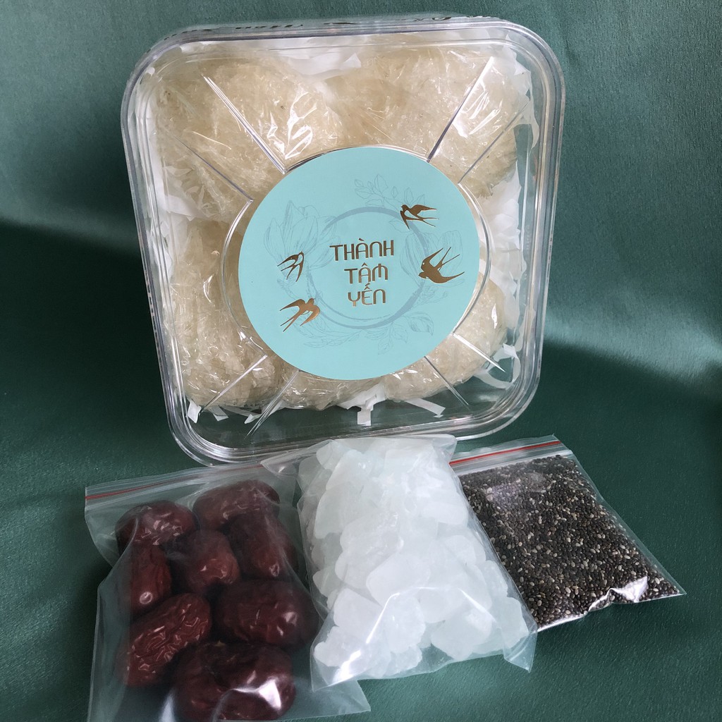Yến Sào Khánh Hòa tổ yến tinh chế 50g (4-6tổ)/ 100g (7-11 tổ)+🎁 | BigBuy360 - bigbuy360.vn