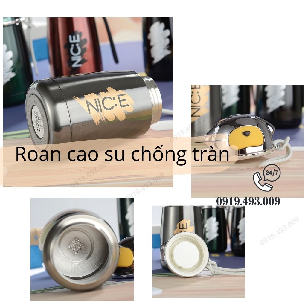 Bình giữ nhiệt, Ly giữ nhiệt hàn quốc cao cấp dung tích 300ml