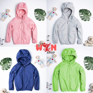 ÁO GIÓ TRẺ EM UNISEX NAM NỮ CHỐNG NƯỚC, CHỐNG BỤI BẨN, CHỐNG TIA UV VÀ GIỮ ẤM WEN 7AGTE